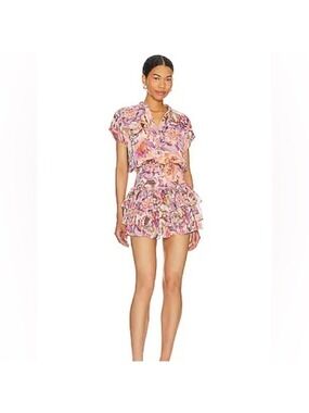 Misa Los Angelas Elissa Dress in Sunset Blooms